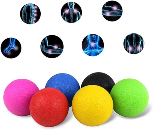 Miniatura 6 de Bola de masaje corporal Rodillo de masaje de pies Rodillo muscular de cacahuete Rodillo muscular de doble bola de lacrosse nudos musculares Rodillo