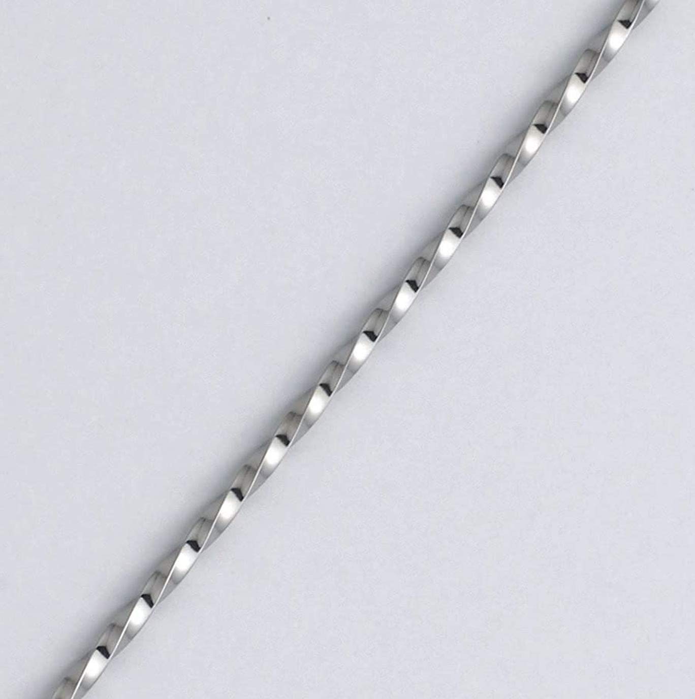 Nagao MR-655 Tsubamesanjo Professional Bar Spoon, 14.6 inches (37 cm), Left Handed, 18-8 Stainless Steel, Made in Japan