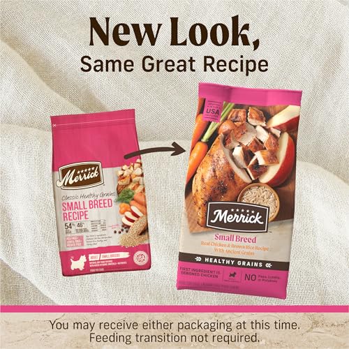 Merrick-Healthy-Grains-Premium-Dry-Dog-Food-For-Small-Dogs-Wholesome-And-Natural-Kibble-Small-Breed-Recipe-40-lb-Bag - Cucciolini Doodles   Merrick-Healthy-Grains-Premium-Dry-Dog-Food-For-Small-Dogs-Wholesome-And-Natural-Kibble-Small-Breed-Recipe-40-lb-Bag
