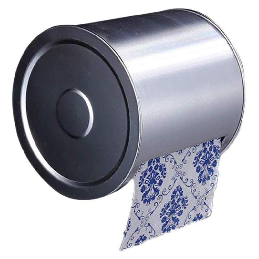Metallo Carta igienica Holder-Supporto di Carta igienica con Il Telefono Mensola fissato al Tessuto Dispenser Bagagli, Acciaio Inox Lucido da Bagno del Supporto del Tessuto