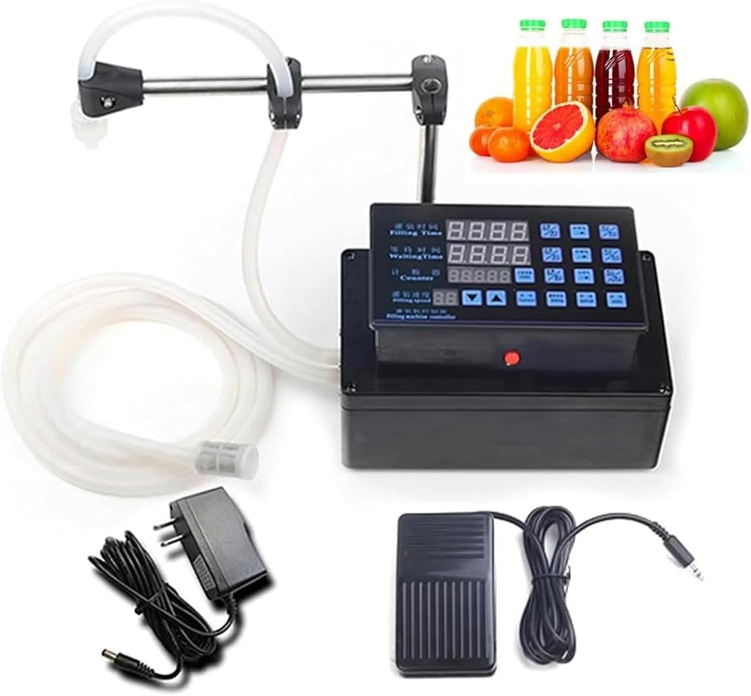Viscous Liquid Quantitative Filling Machine Liquid Filling Machine Filling Machine, Bottle Filling Machine Automatic Liquid Dispenser, Diaphragm Pump~/
