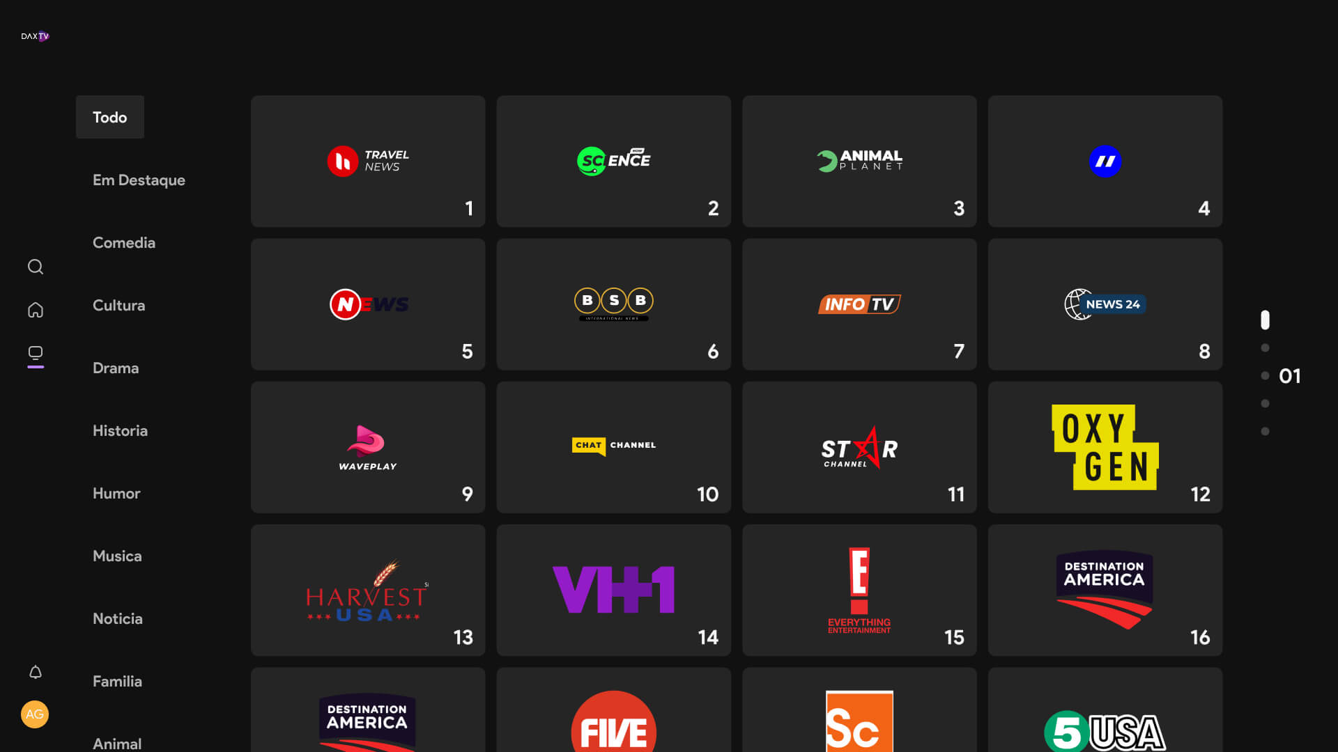 DAXTV GO - Aplicativo na Amazon Appstore