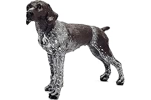 Pointer Dog Figurine GSP Stuffed Animal