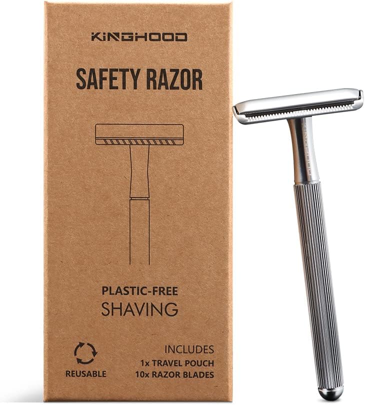QSHAVE Adjustable Double Edge Classic Safety Razor (1 Razor