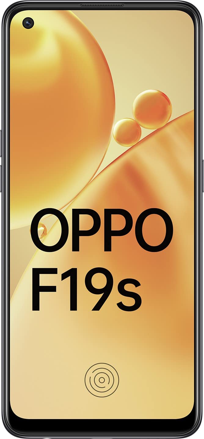 Oppo F19s (Glowing Black, 6GB RAM, 128 Storage) with No Cost EMI/Additional Exchange Offers