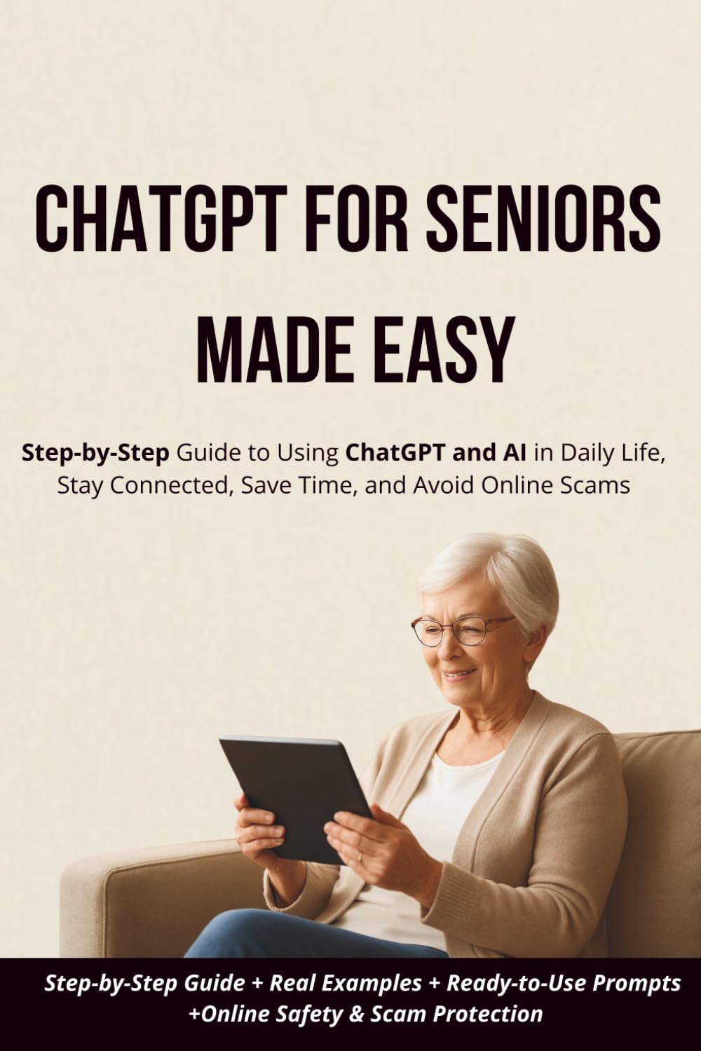 ChatGPT for Seniors Made Easy: Step-by-Step Guide to Using ChatGPT and AI in Daily Life, Stay Connected, Save Time, and Avoid Online Scam