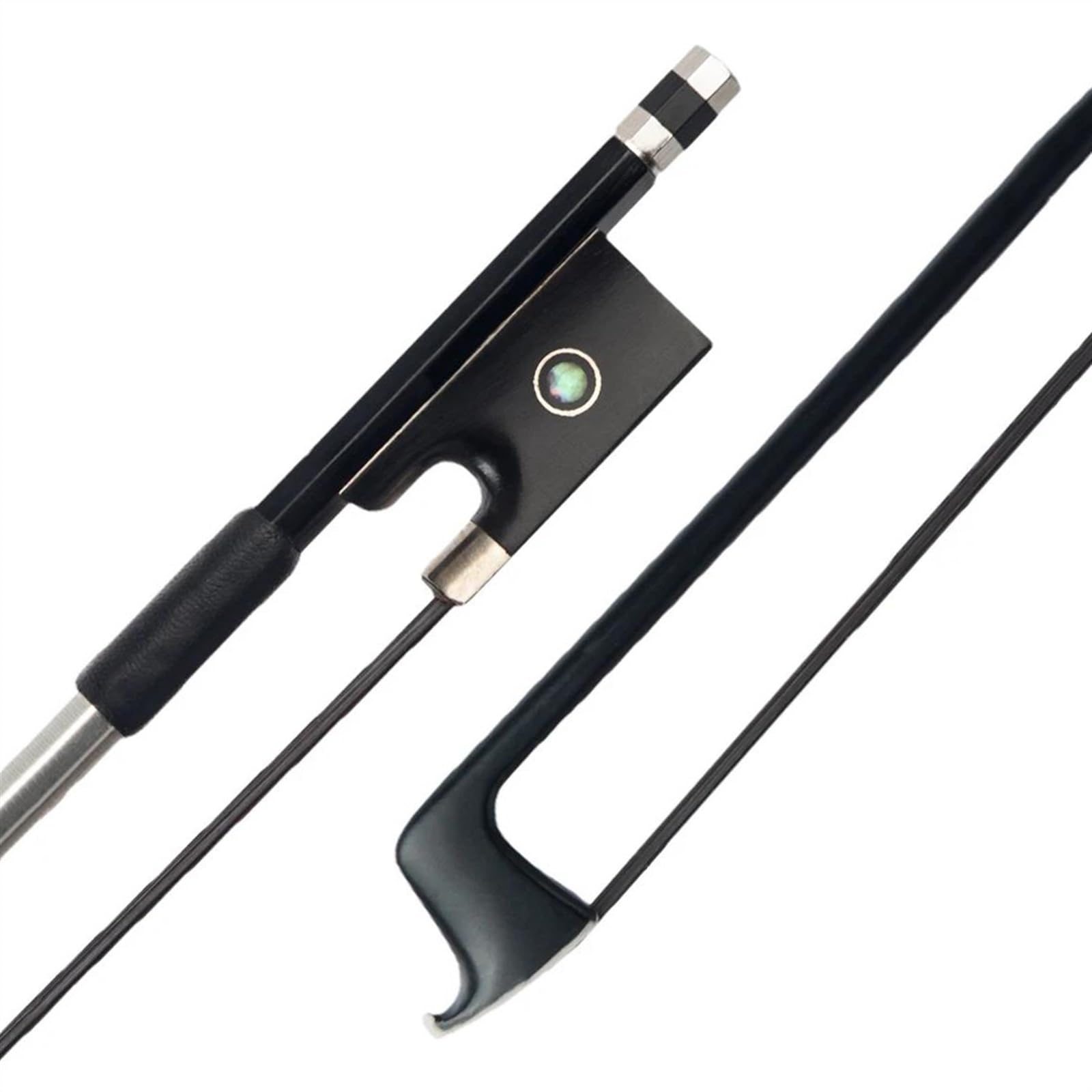 Violín Partes De Repuest Arco De Fibra De Carbono De Tamaño 4/4 Buena Calidad Rana De Ébano Accesorios Para Violín
