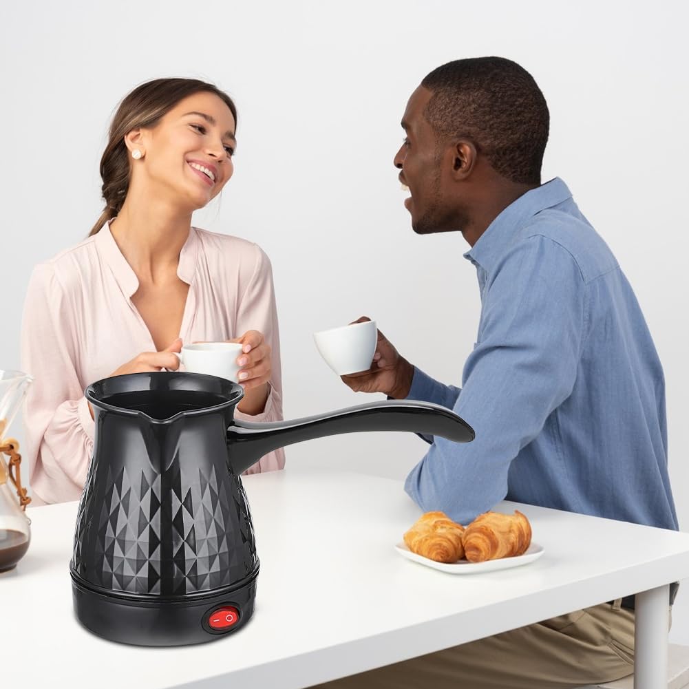 Cafetera turca, cafetera turca, cafetera de 500 ml, cafetera turca, cafetera turca Cezve, cafetera moca, jarra de leche, cafetera turca, mocha turca