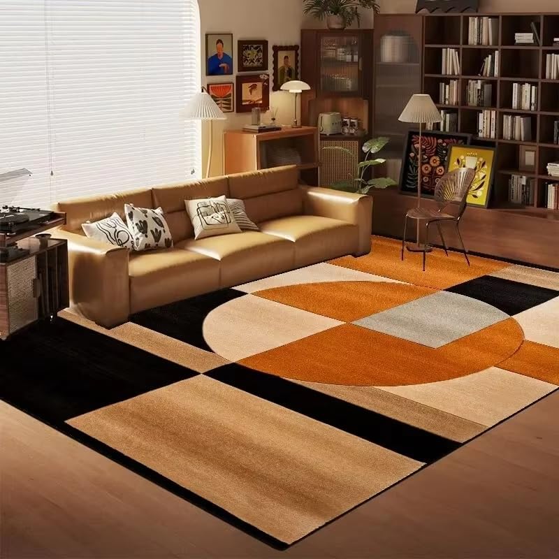 Tapis géométrique moderne décoration intérieure salon 60x110