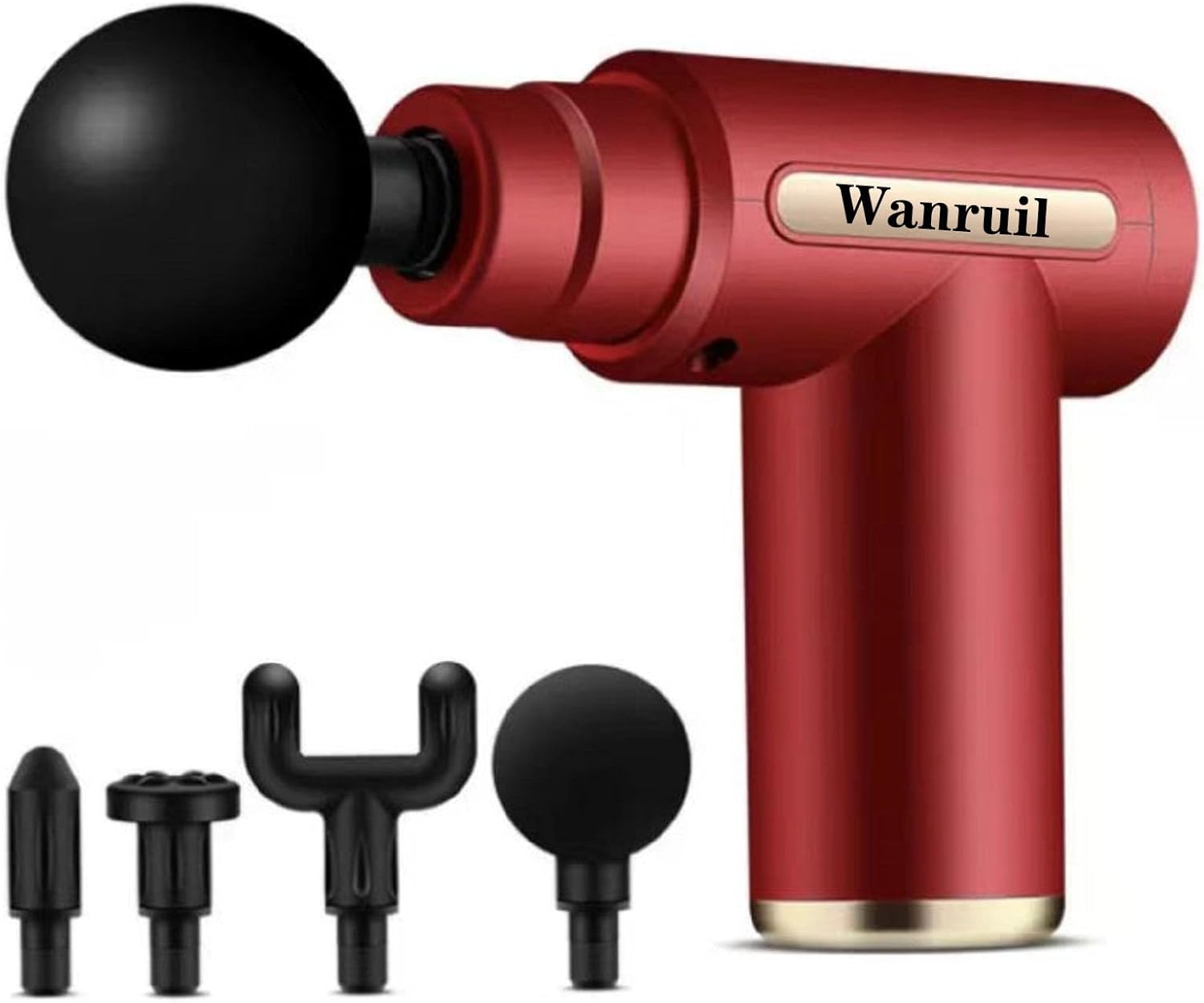 Massage Gun Deep Tissue Muscle Massager for Pain Relief Percussion Massager with 4 Massage Gun Heads & Silent Brushless Motor Portable Handheld Massager Gifts for Women/Men Massage Gun Deep Tissue Muscle Massager for Pain Relief Percussion Massager with 4 Massage Gun Heads & Silent Brushless Motor Portable Handheld Massager Gifts for Women/Men
