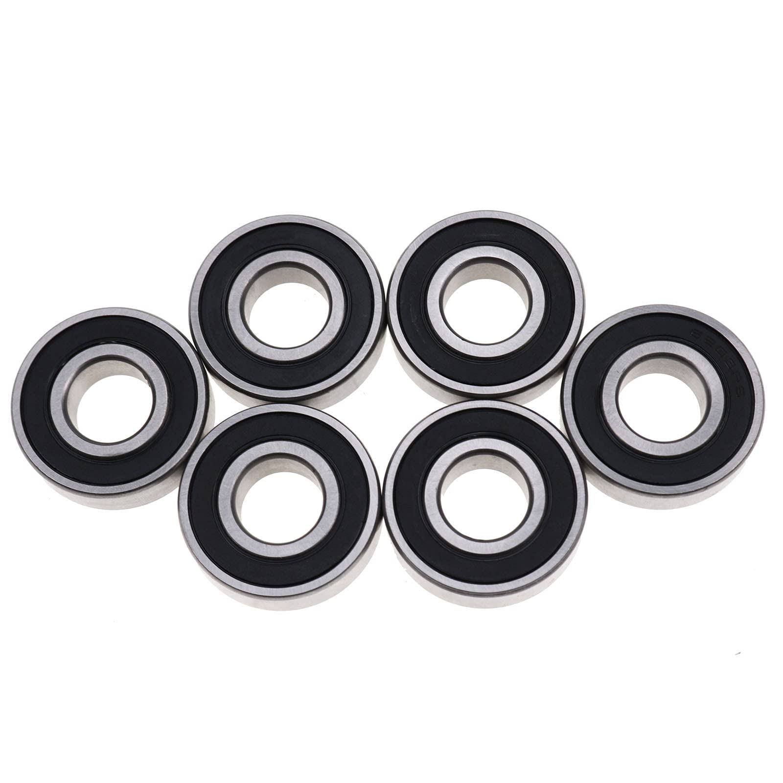 DVPARTS 6 rodamientos de conversión de husillo para John Deere GY20785 L107 L108 L111 L118 E100 E110 E120 E130 E140 E150 E160 E170