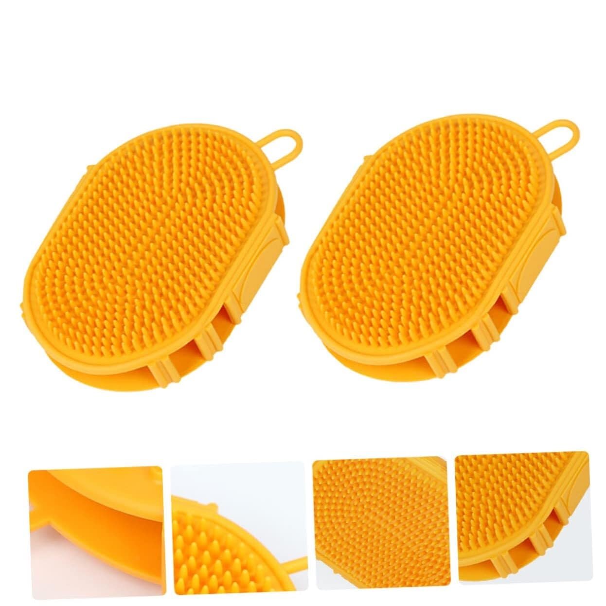 POLGDW 10 pezzi Spazzola for la pulizia degli animali domestici Spazzola for cani a pelo corto 2 in 1 Spazzola for peli di animali domestici Cucciolo Gatto Fornitura Spazzola for la pulizia multifunzi