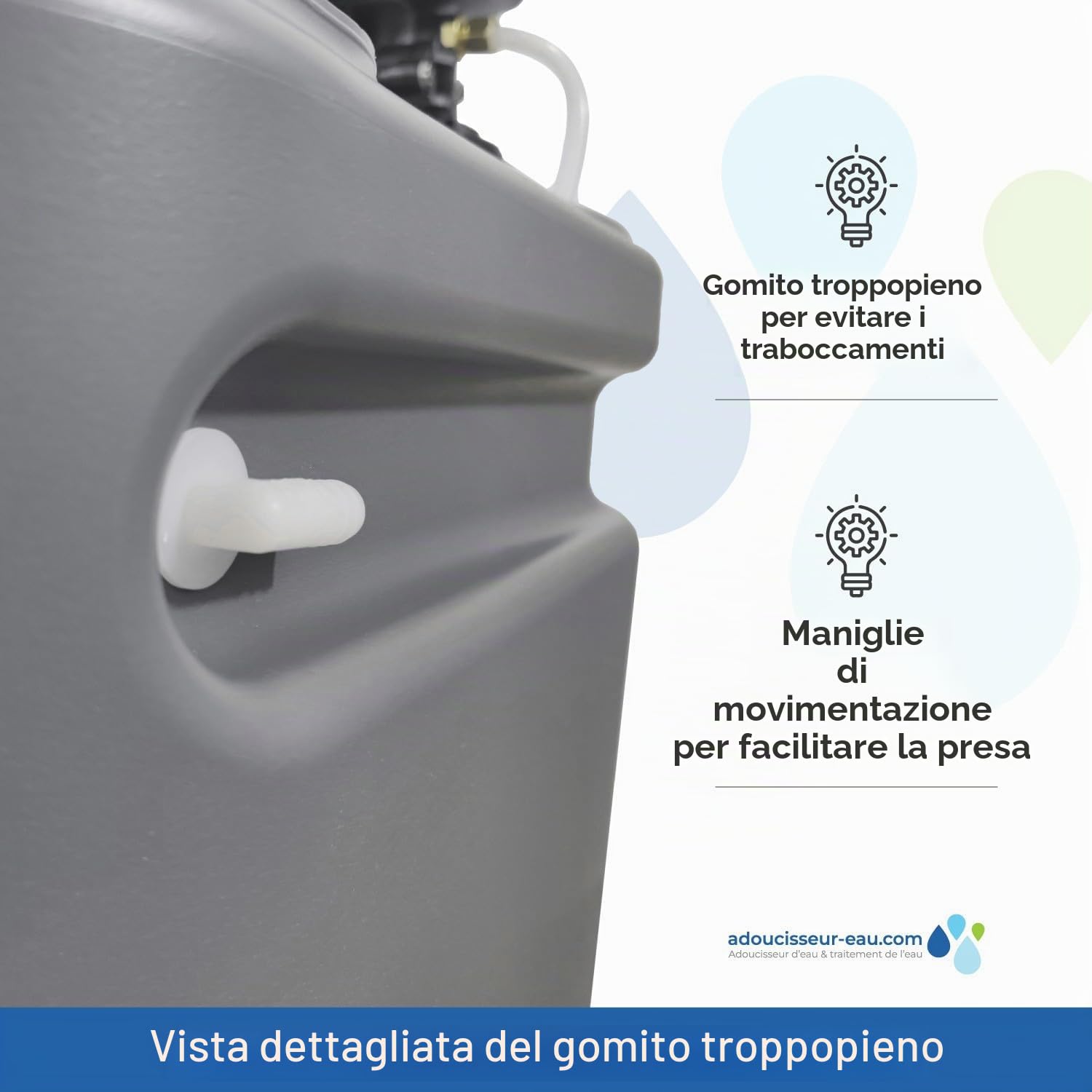 Addolcitore Acqua 20l Fleck 5600 Sxt Elettronico Volumetrico Fatto In Francia