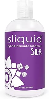 Sliquid Naturals Silk Hybrid Lubricant-255ml by Sliquid