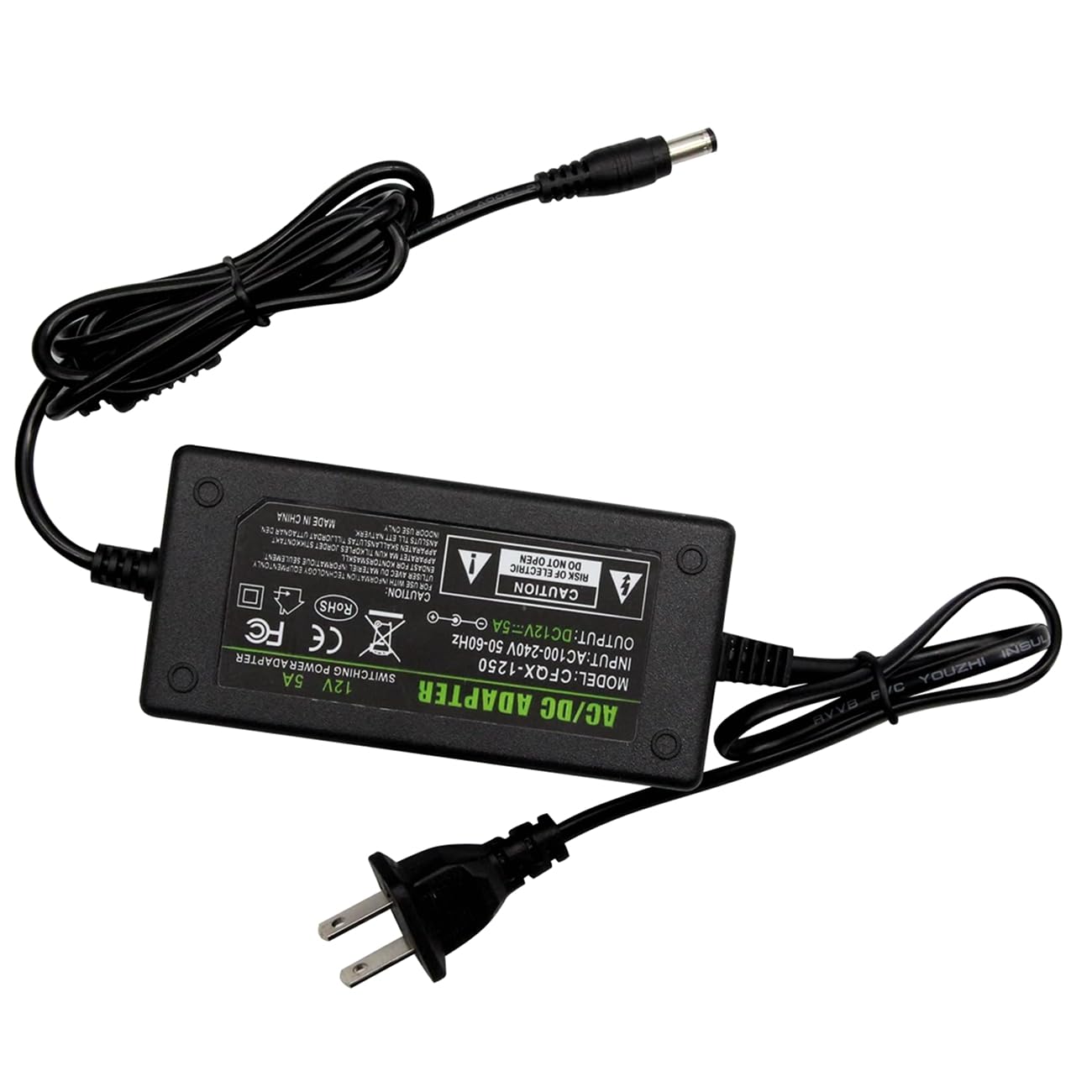 Neon Light Accessories, Accessory for LED Neon Signs (12V US Adapter)