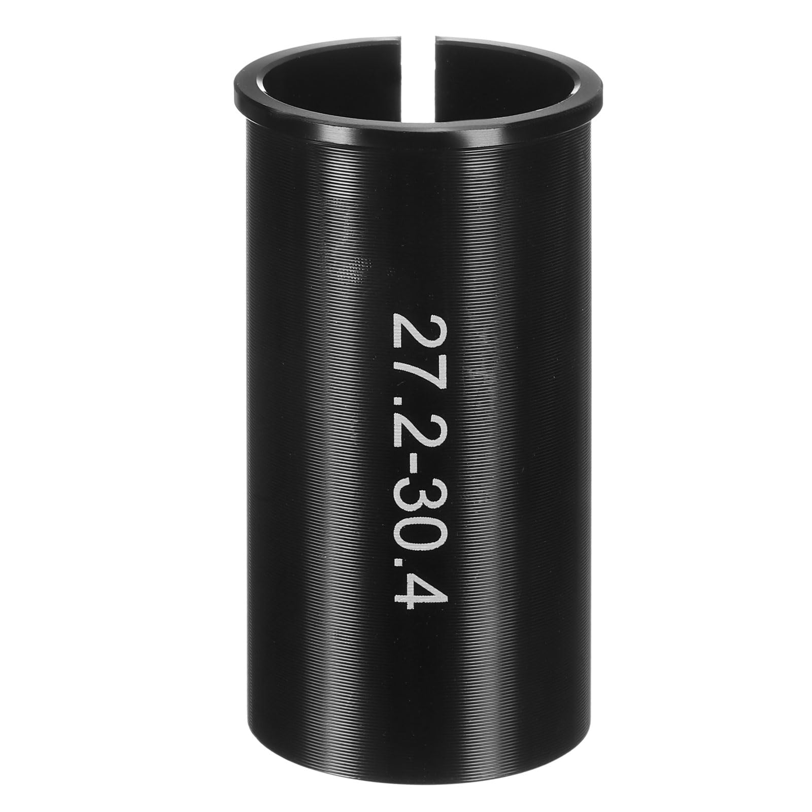 sourcing map Alloy Bike Seat Post Reducer Shim 27.2mm to 30.4mm 60mm Length Aluminum Bicycle Reducing Sleeve Conversion Seat Post Tube Adapter for Mountain Bike Road Bike City Bike