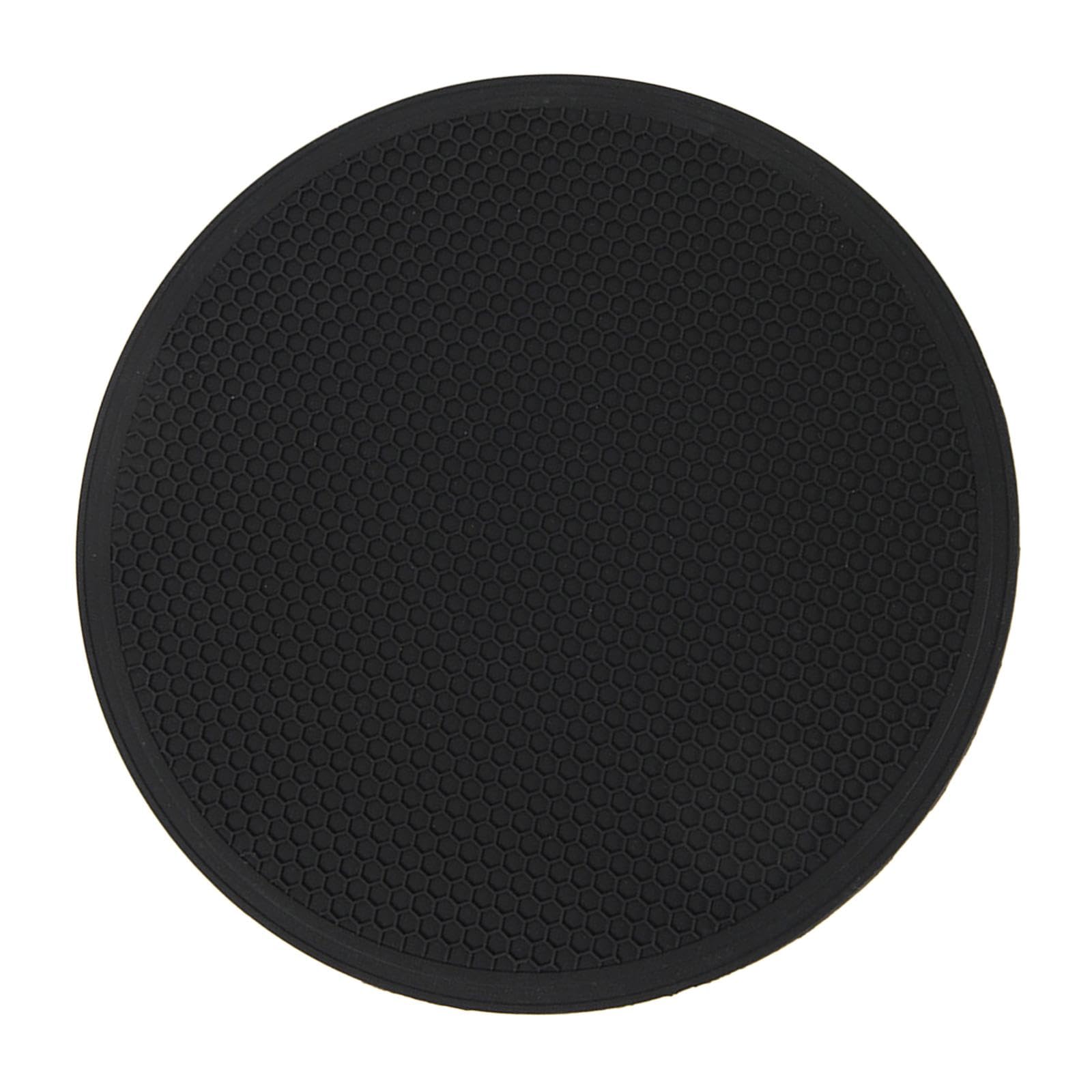 Baoblaze 2X Tapis en Silicone Antidérapant pour Microondes et Plan de Travail Compatible avec Appareil de Cuisson Support de Poêle Résistant à