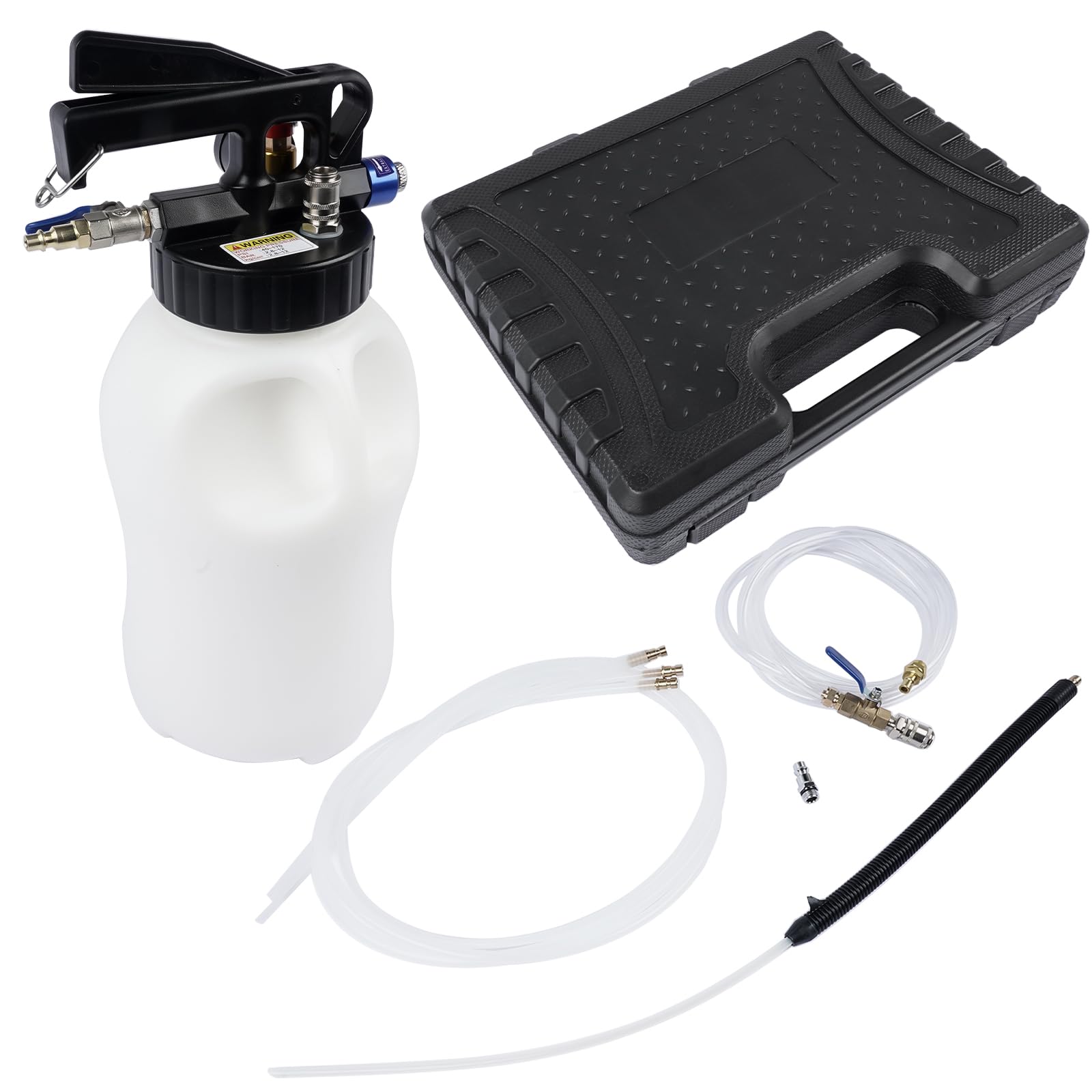 6L Outil de Remplissage d'huile de Boîte de Vitesses avec 15 adaptateurs Kit, Remplissage d'huile de Transmission pour Voiture Véhicule
