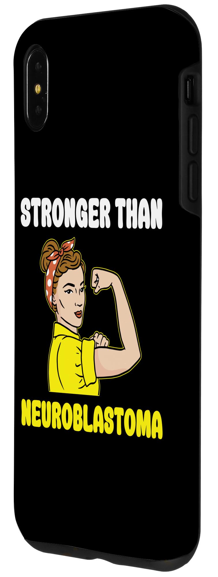 iPhone XS Max Stronger Than Neuroblastoma Support Neuroblastoma Awareness Case - Image 2