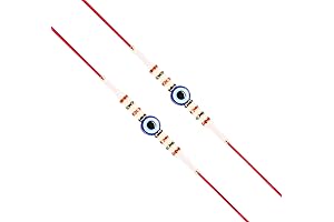 Evil Eye Two Rakhi Set: The Perfect Symbol of Love for Raksha Bandhan