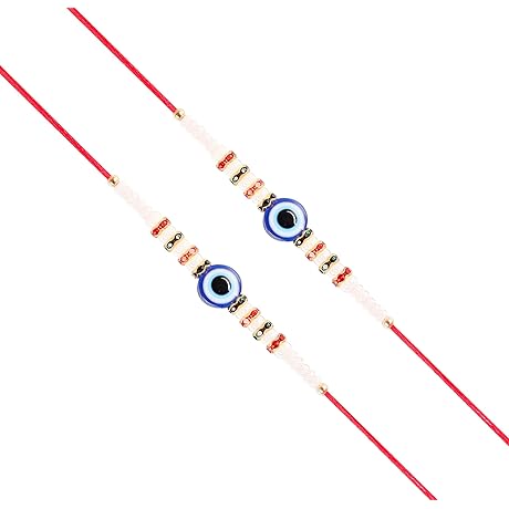 Evil Eye Two Rakhi Set: The Perfect Symbol of Love for Raksha Bandhan