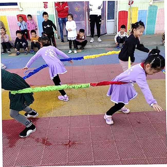 BESPORTBLE Rally Ring Kindergarten Stretchy Band Outdoor Stretchy Band Pe Equipment for Elementary School Pe Equipment for School Kids Outdoor Games Elasticity Sports Equipment Child Flannel