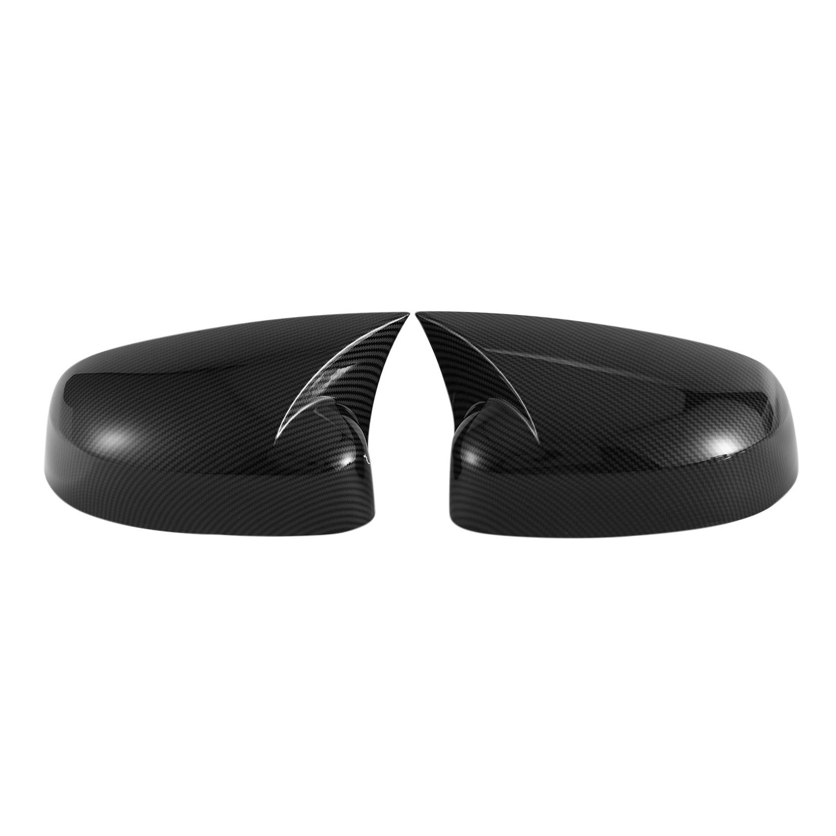 Couverture de rétroviseur pour Focus MK3 (2012-2018) en plastique ABS noir