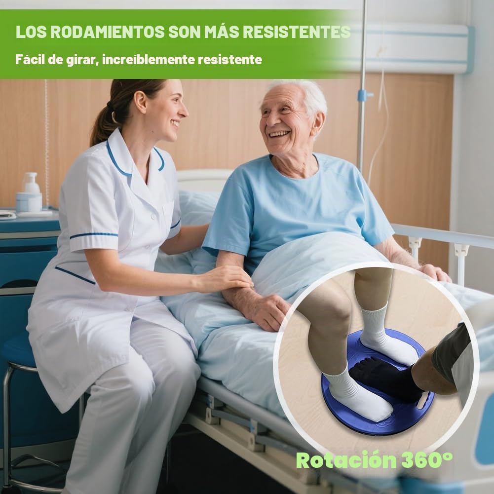 Disco giratorio de transferencia para personas con movilidad reducida, asistencia doméstica, disco de transferencia de movilidad, disco de transferencia giratorio, dispositivo de pie de movilidad