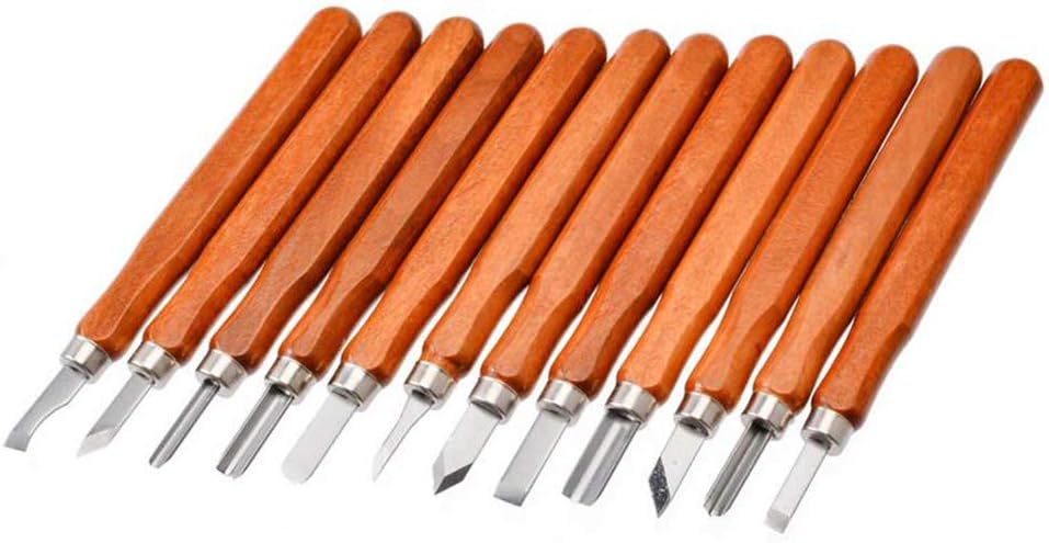 12 Pieces High-quality Carving Tool Set Carving Wood Woodcut