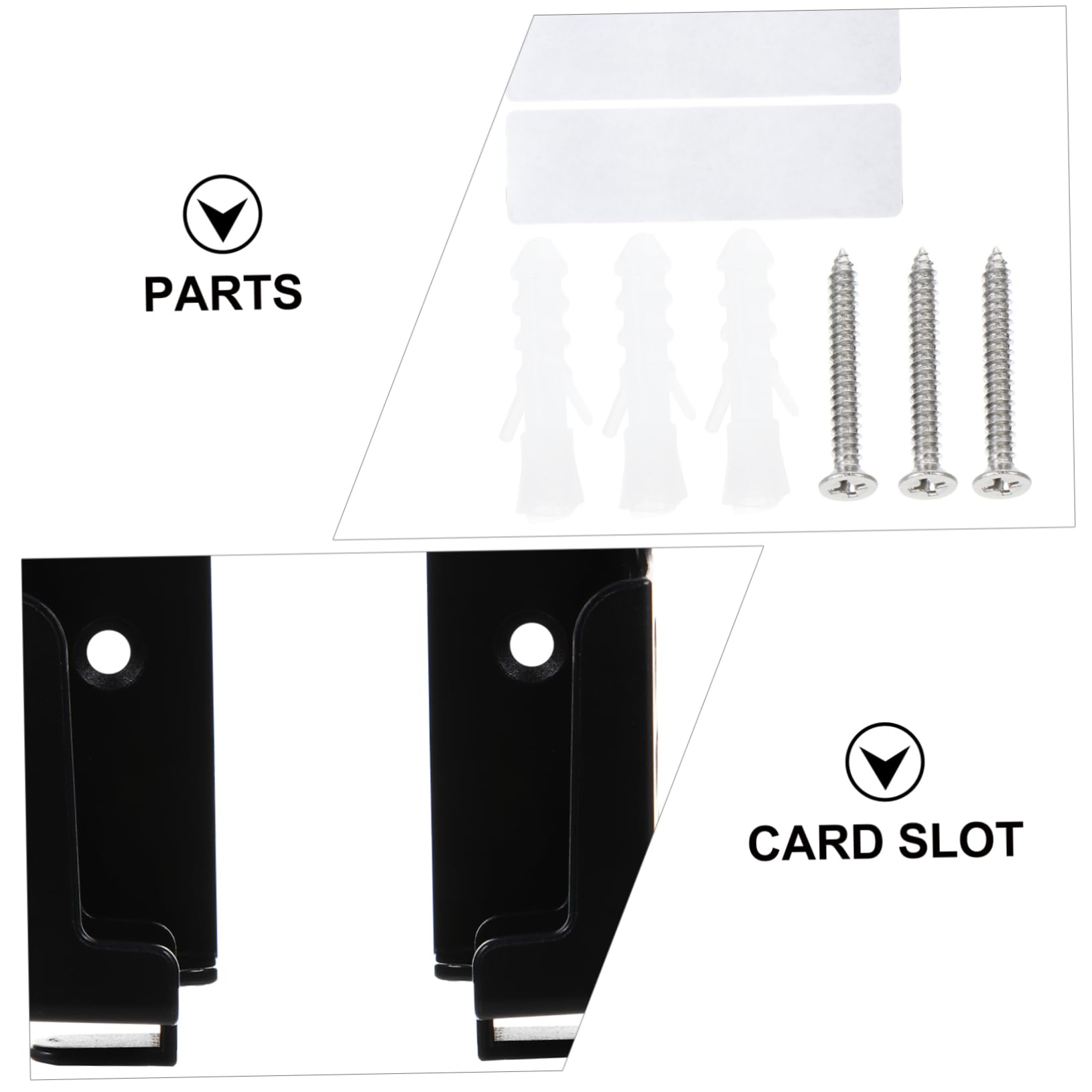 DOITOOL 10pares Soporte De Pared Ajustable para Tablet y Smartphone Dock De Carga para Oficina y Hogar Diseño Organizador De Cables Soporte De Duradero y Práctico