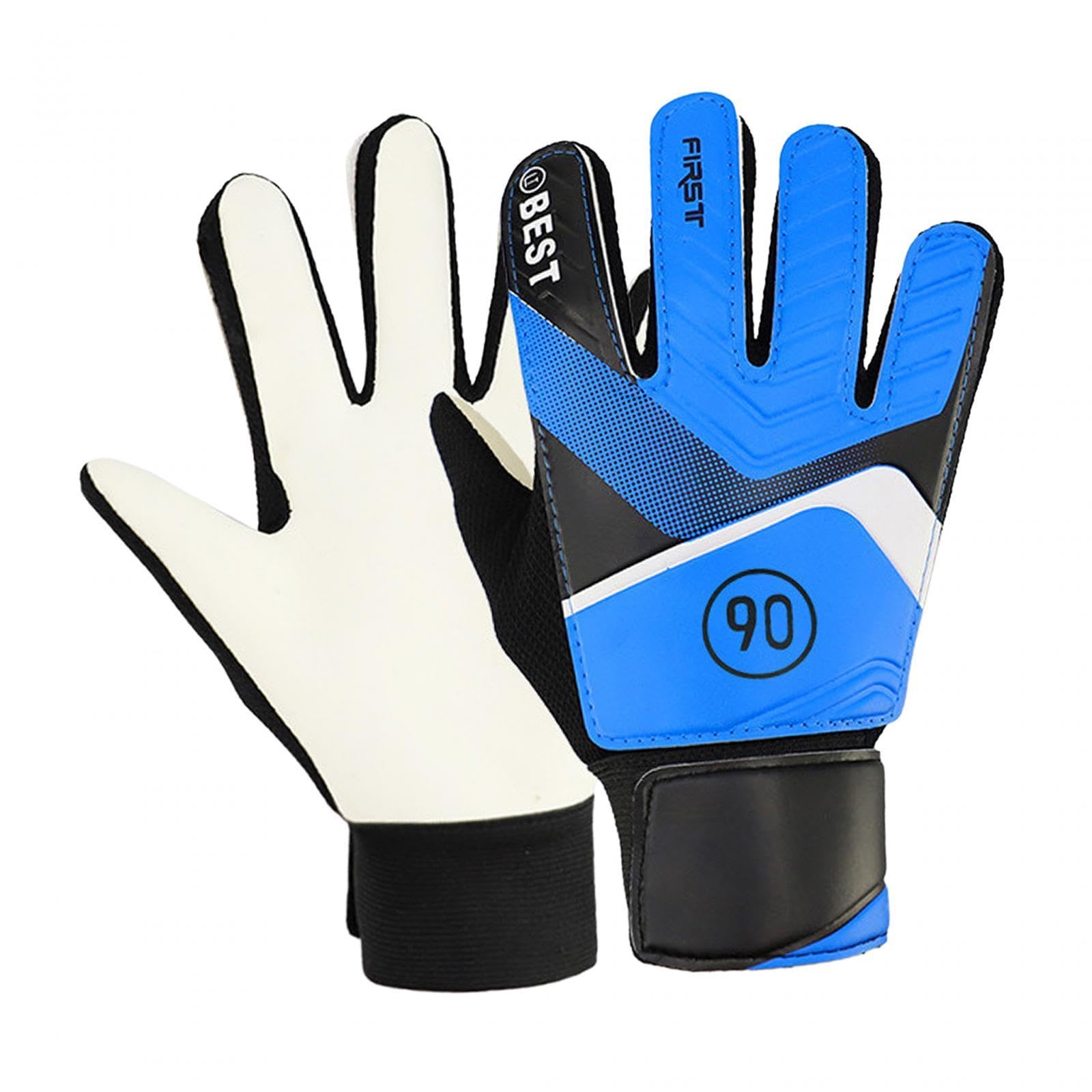 bnf Kids Goalkeeper Gloves Soccer Gloves Nonslip Breathable Soccer Goalie Gloves Blue | Sporting Goods | Team Sports | Soccer | Clothing, Shoes & Accessories | Gloves-image-41