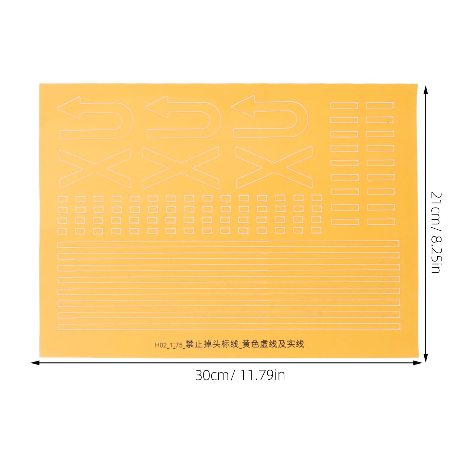 Totority Lifelike Road Sign Toys Stickers 4pcs Traffic Stickers for Kids Car Toys Decorations