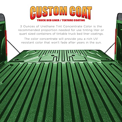 Image of Custom Coat 3 Ounce, Emerald Green, Bedliner Tint Concentrate