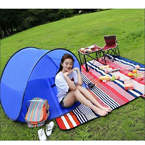 Carpa automática para camping 1-2 personas 148x148x90 cm miniatura 4