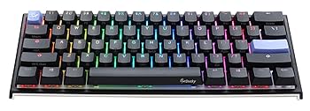 Amazon | Ducky One 2 Mini 60%ゲーミングキーボード - Cherry