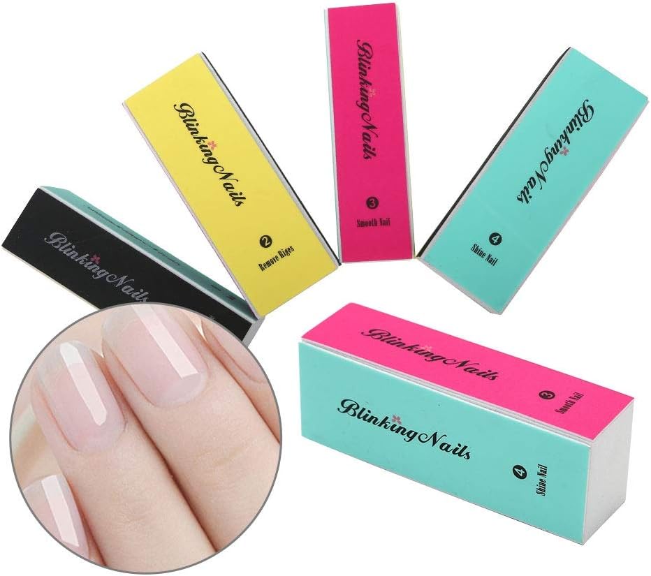 BlinkingNails Nail Buffer, Buffers de uñas, Nail Buffer Block, Nail