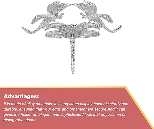 Miniatura 4 de MECCANIXITY Soporte de exhibición de bola de cristal de aleación de gran tamaño ligero de lujo de la esfera del huevo soporte de la decoración del