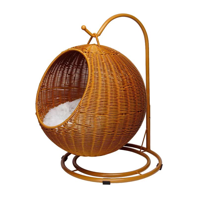 夏のきれいな藤編み猫小屋ペット用品猫別荘 zagatena_bermt09mk