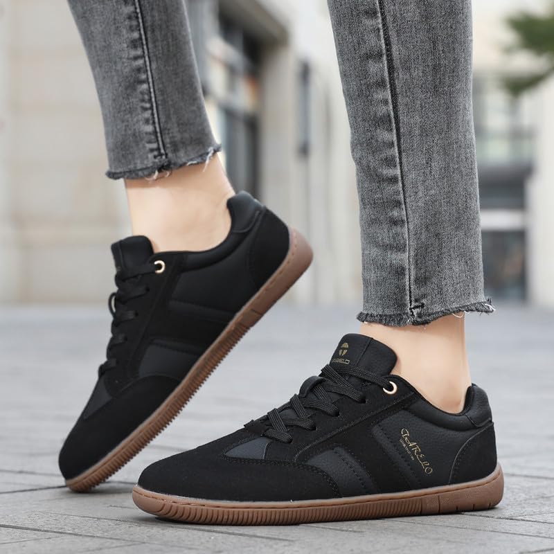 TARELO Barefoot Shoes Womens Wide Toe Box Trainers Ladies Walking Gym Yoga Minimalist Casual Sneakers Zero Drop Lightweight Footwear US Size 6-11
