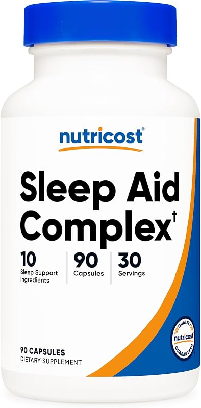 Nutricost Sleep Aid Complex 1330 mg por porción (90 cápsulas) - 30 porciones