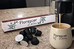 Café Especial Florescer Delas em Cápsulas Compatíveis com Nespresso® | 12 Cápsulas (5g cada) | 100% Arábica | Torra Média | Sul de Minas Gerais