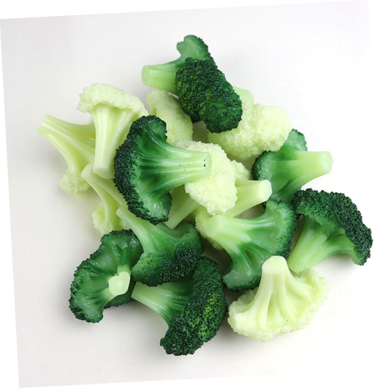 5pcs Realistic Simulated Broccoli for Vegetable Simulation Crazy Decor Photo Props Home Shop Decoration