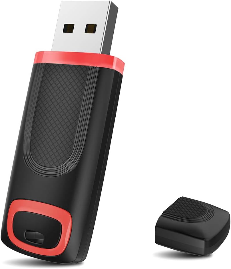 64GB USB Flash Drive, JUANWE USB 3.0 Thumb Drive High Speed Transfer USB Memory Stick, Portable USB Drive with LED Indicator for PC Laptop Backup Storage Data