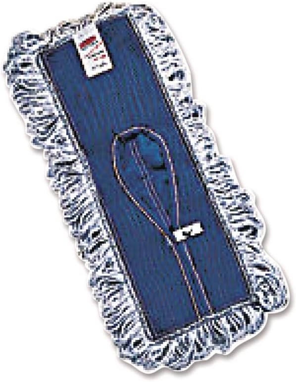 Looped Fringe Replacement Finish Rayon/Synthetic Mop Head in White