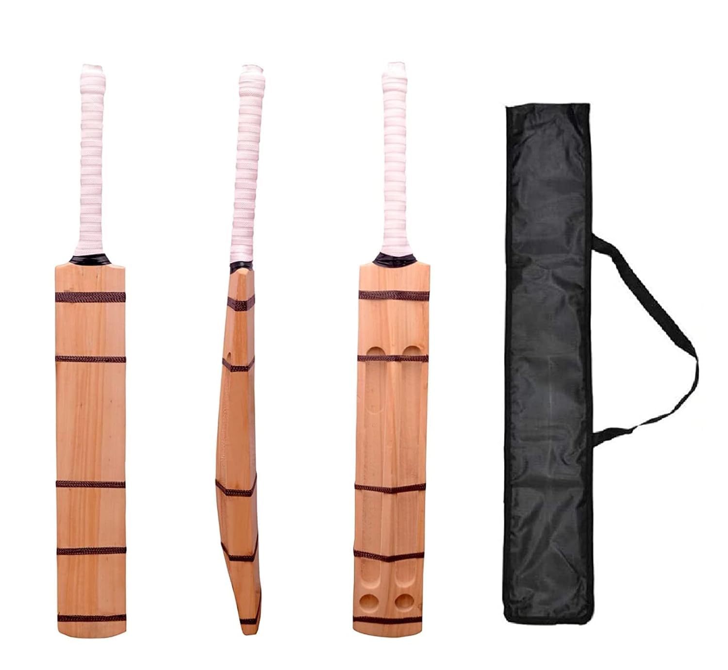 NSH Scoop Band Kashmiri Popolar Willow Bat with Bat Cover for Tennis Ball, Rubber Ball, Plastic Ball. (B0D9D8YMYY) Amazon Price History, Amazon Price Tracker