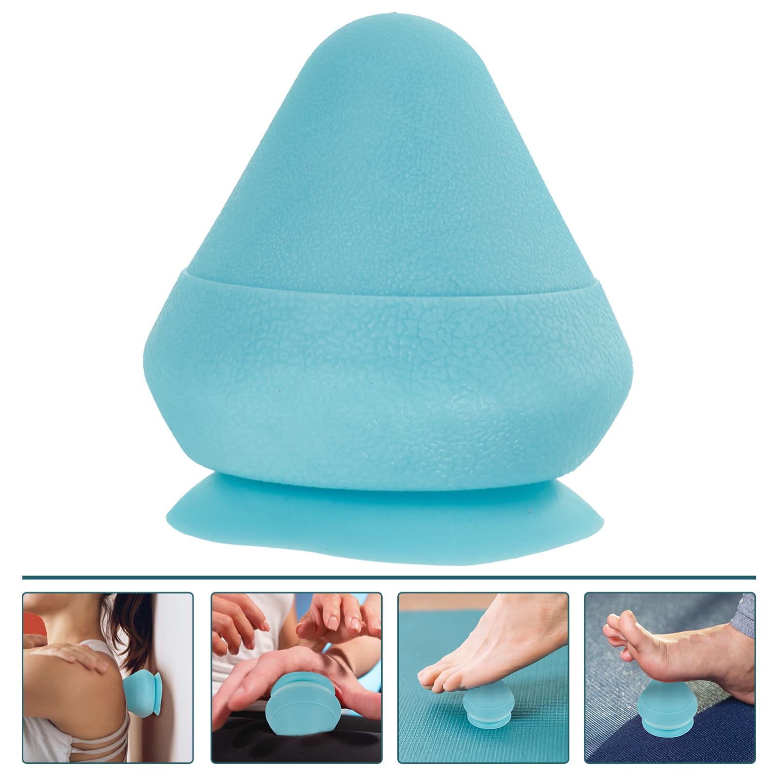 4 Bolas De Masaje Para Espalda Para El Yoga Tejido Profundo Puntos Gatillo Masaje Muscular Cuello Circulación Masaje Muscular Cintura Pies Tpe