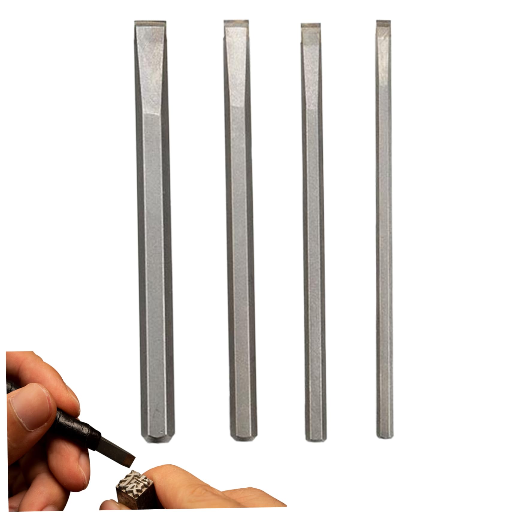 Outils de sculpture sur pierre, outils de gravure en métal antidérapants avec cutter précis pour granits de marbre et plus encore pour réaliser des œuvres d'art exquises, pour la gravure et la coupe