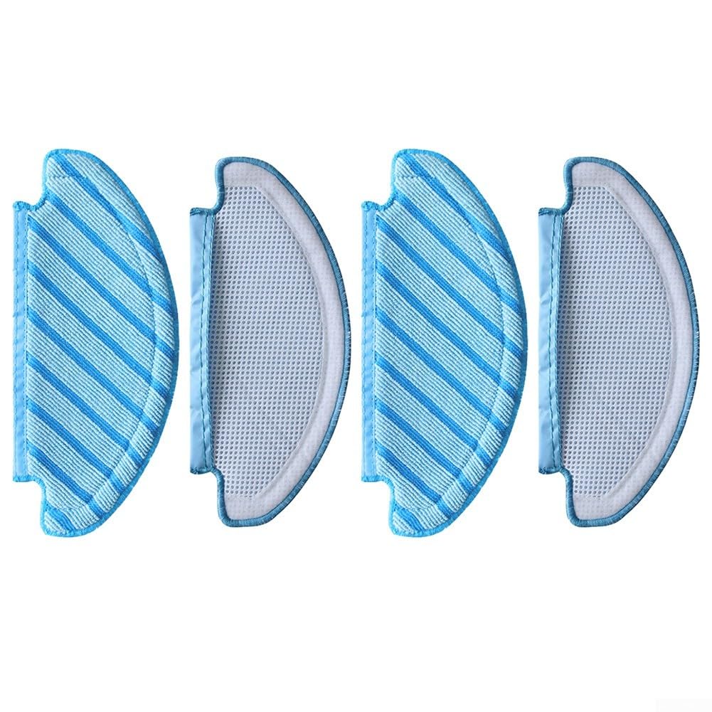 Lot De 4 Ou 10 Chiffons Microfibre Pour Robot 3I P10 Ultra - Lavables, Remplacement, Nettoyage Sols Efficace - 8