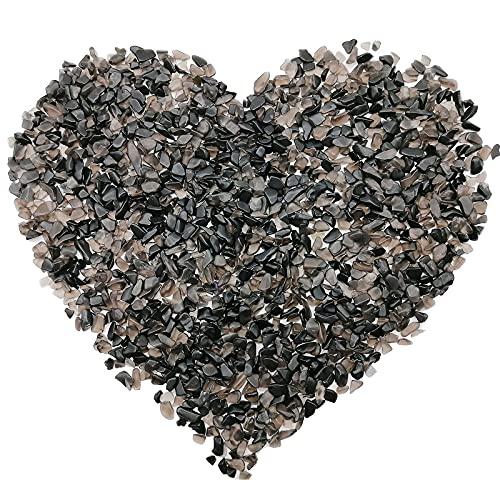 Image of 335g Assorted Tea Quartz Crystals Rocks Tea Crushed Crystal Quartz Tumbled Rocks and Crystals