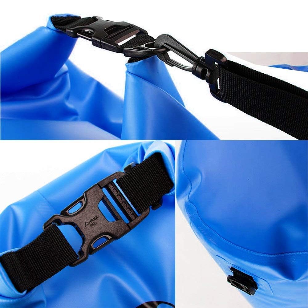 Cheet enterprise Ocean Pack Waterproof Dry Bag 15 Liter for Kayaking, Rafting, Boating, Beach, Surfing, Swimming, Canoe, Camping,Hiking,Fishing,and More–Lightweight,Durable,Leakproof, and Portable 2